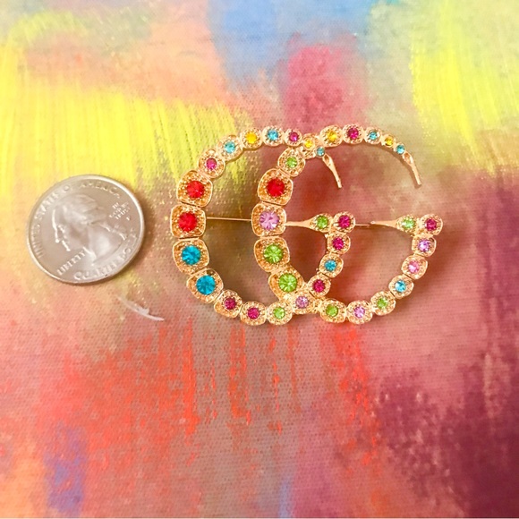 FabulouslyFitted | A Real Rhinestone Fashion Brooch - Picture 4 of 6